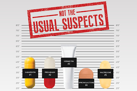 Drugs you never thought you’d use in dermatology.