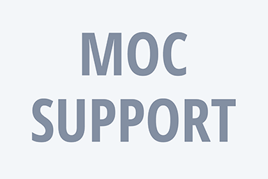 MOC support in text