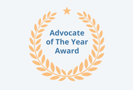 Advocate of the year award