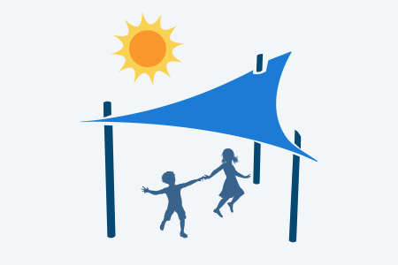 Shade structure image for volunteer landing page