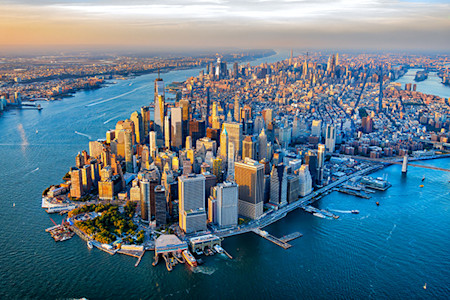 New York Skyline Web Card
