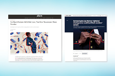 Image of top performing media wins in dermatology