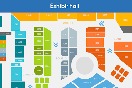 Floor map illustration