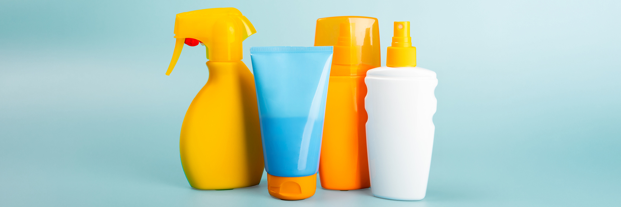 Image of sunscreens and over the counter medicines
