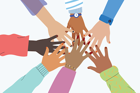 What kids should know about taking care of nails. Landing page image of kids hands.
