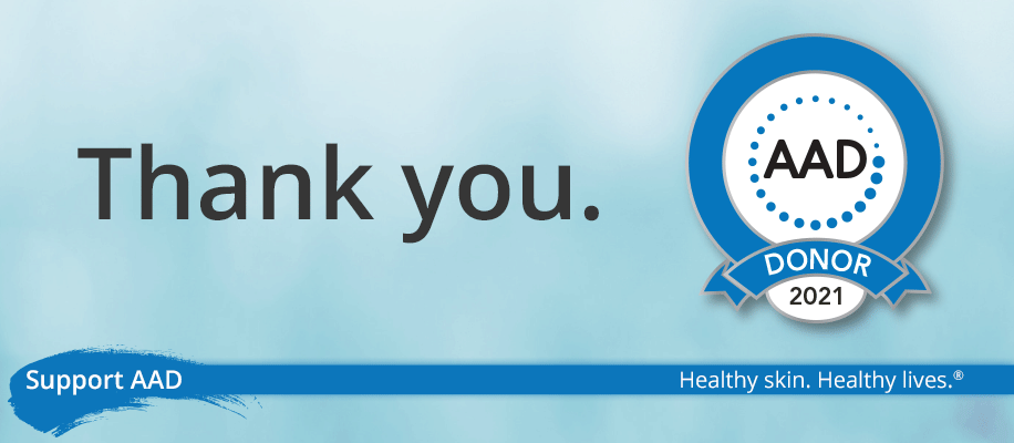 Thank you to our donors banner