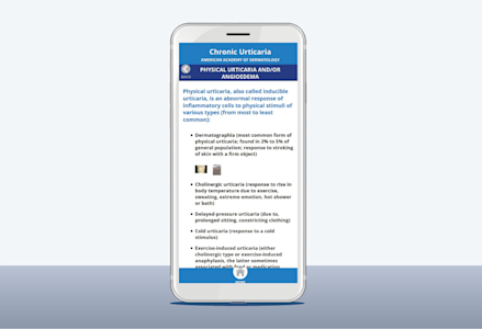 chronic urticaria app