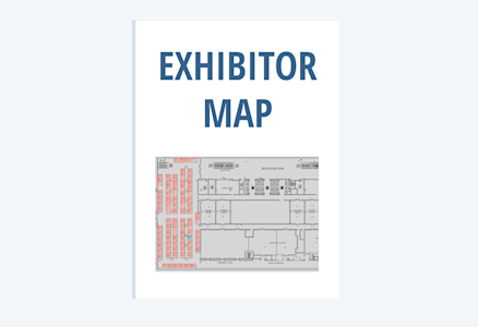 Exhibition hall map image