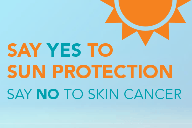 This infographic gives important information on how to protect against skin cancer, including detailing the difference between physical sunscreen and chemical sunscreen.