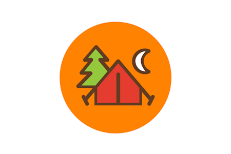 Camp Commissary lodging illustration