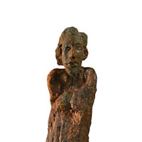 Man muß es nur aussitzen, 2021, Beton, 80x35 cm Man muß es nur aussitzen, 2021, Beton, 80x35 cm