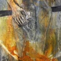 Hoffnung in der Not, 2019, 300x160 cm, Acrylmischtechnik Hoffnung in der Not, 2019, 300x160 cm, Acrylmischtechnik