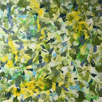 Unterm Baum, 2019, 100x100 cm, Acryl Unterm Baum, 2019, 100x100 cm, Acryl
