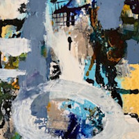O.T. 1, 2019, 50x80 cm, Acrylmischtechnik O.T. 1, 2019, 50x80 cm, Acrylmischtechnik