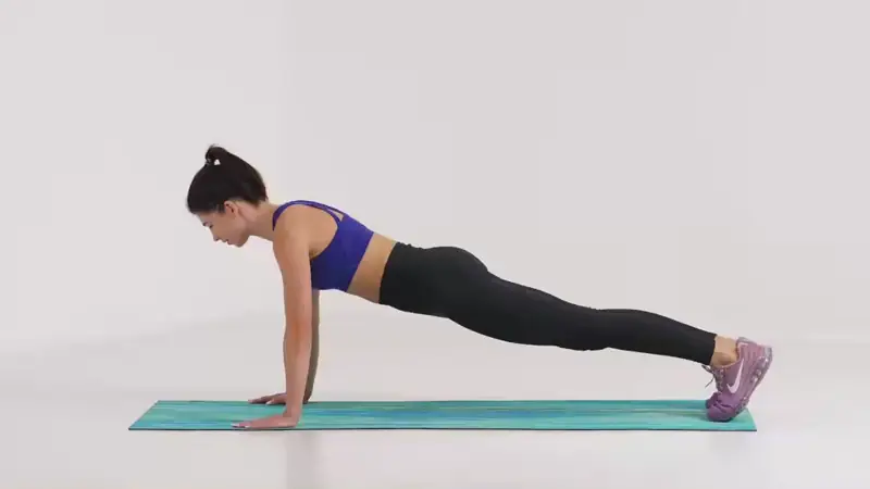 dead stop push up - how to do a push up