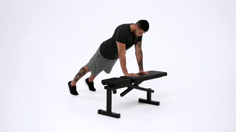 incline push up - how to do a push up
