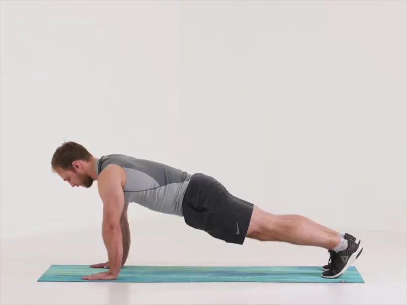High planks . Full-Body Calisthenics For Those Days You're Low on Time