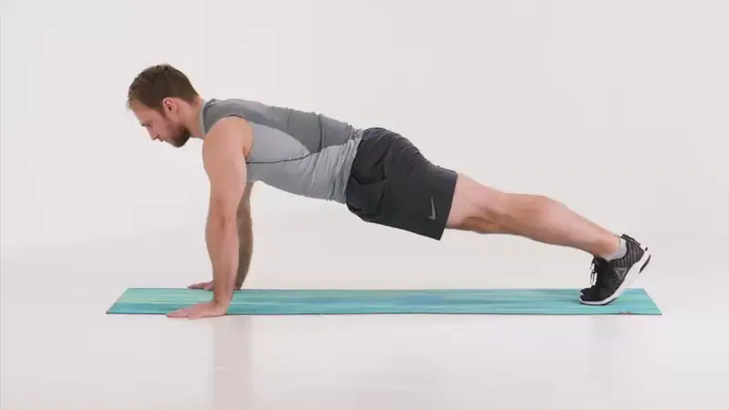 traditional push up - how to do a push up