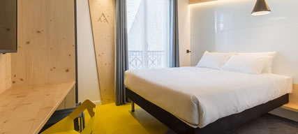 Chambre hôtel Urban Bivouac