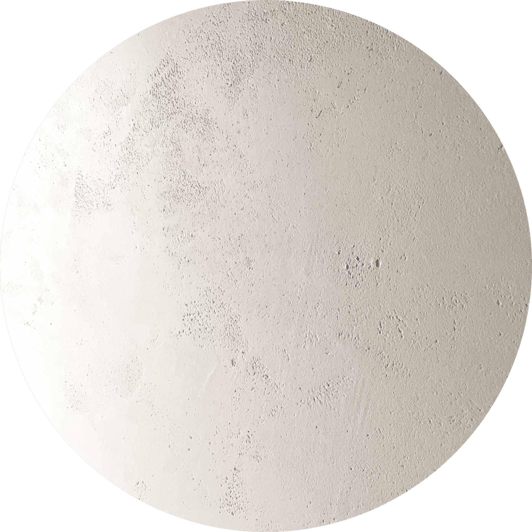 détail Claystuc technique de peinture professionnelle gris clair