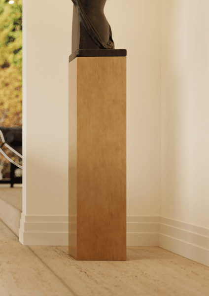 decoratieve elementen - woonkamer - nmc - Noël & Marquet - WALLSTYL - FT18 - wit - bruin - Nis, warme tint, sculptuur