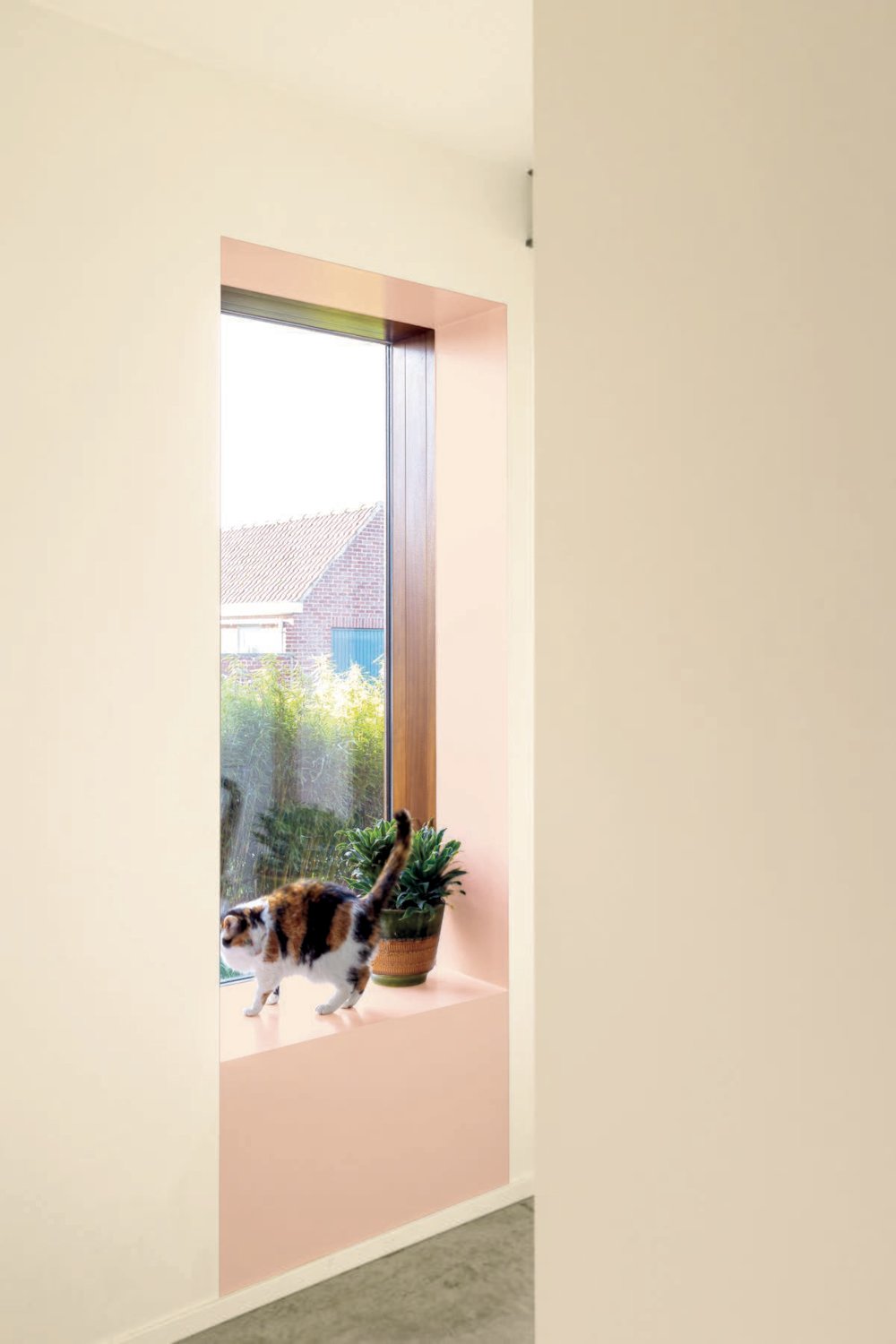 inspiratiebeeld magazine lente 2023 strak maar kleurrijk interieur