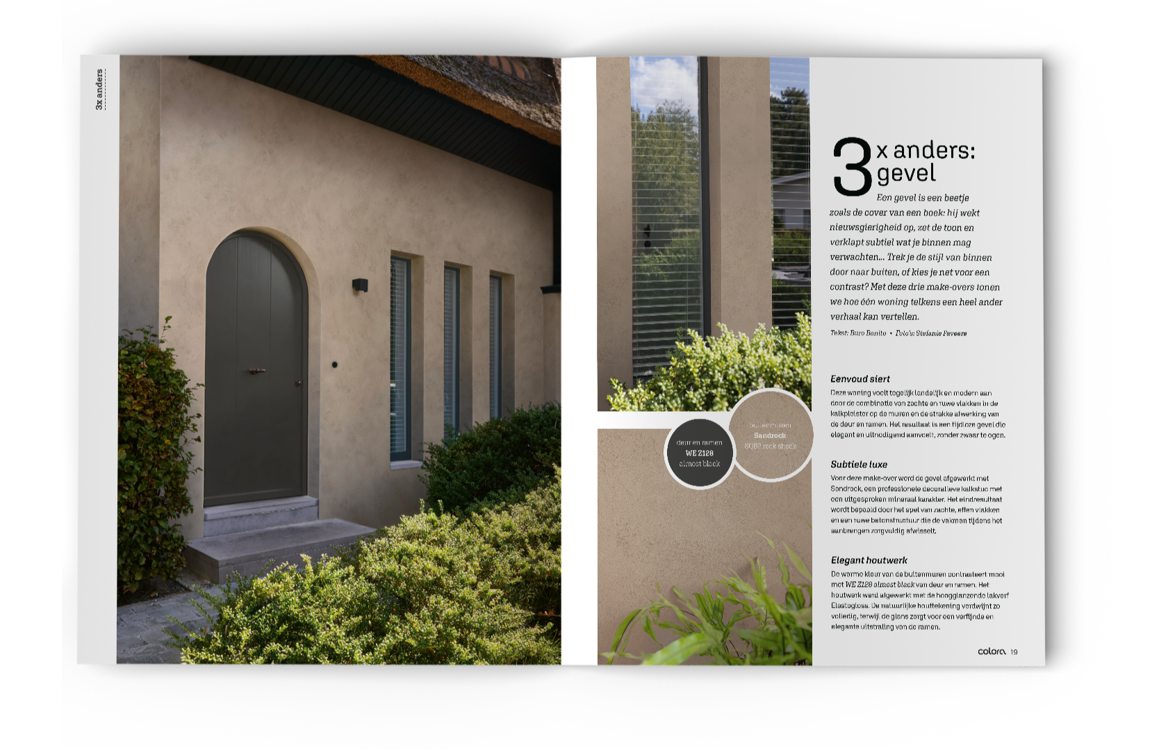 preview artikel "3x anders" in colora-magazine 2025