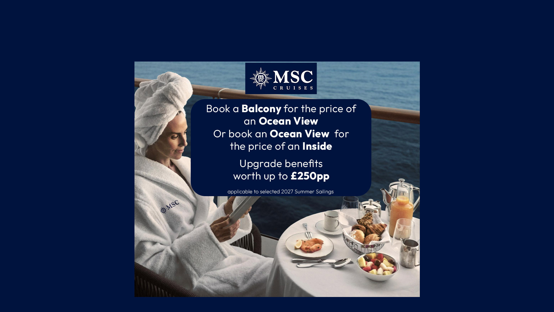 MSC Cruise Deals