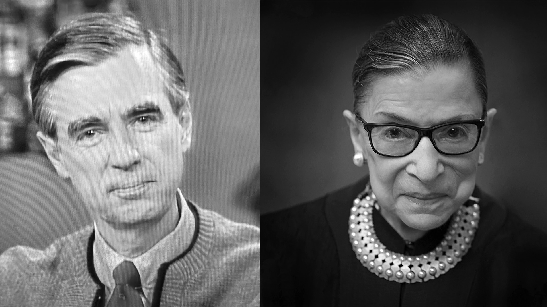 Mister Rogers and RBG