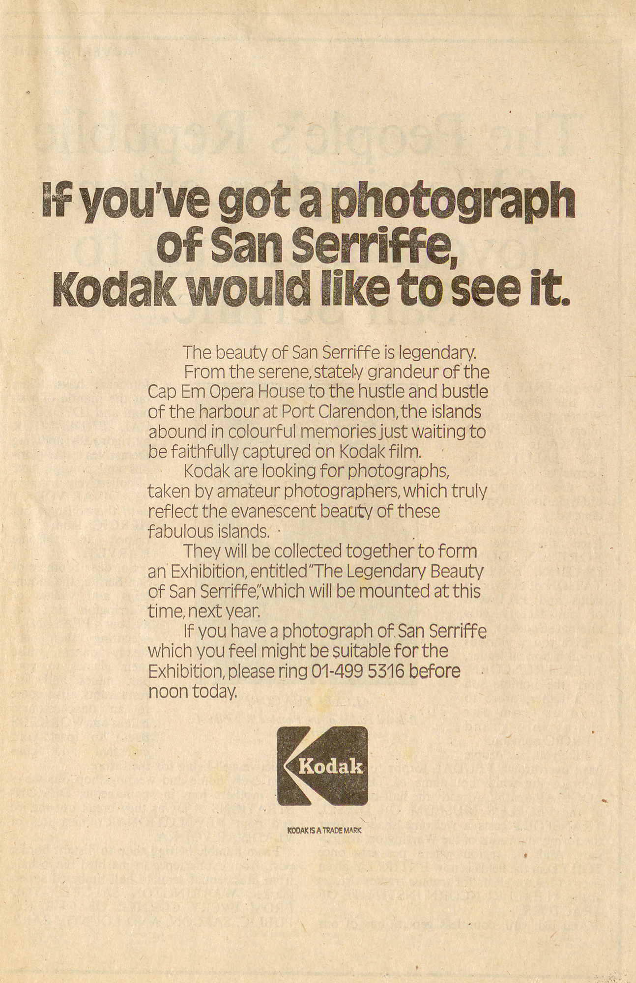Kodak Advertisement