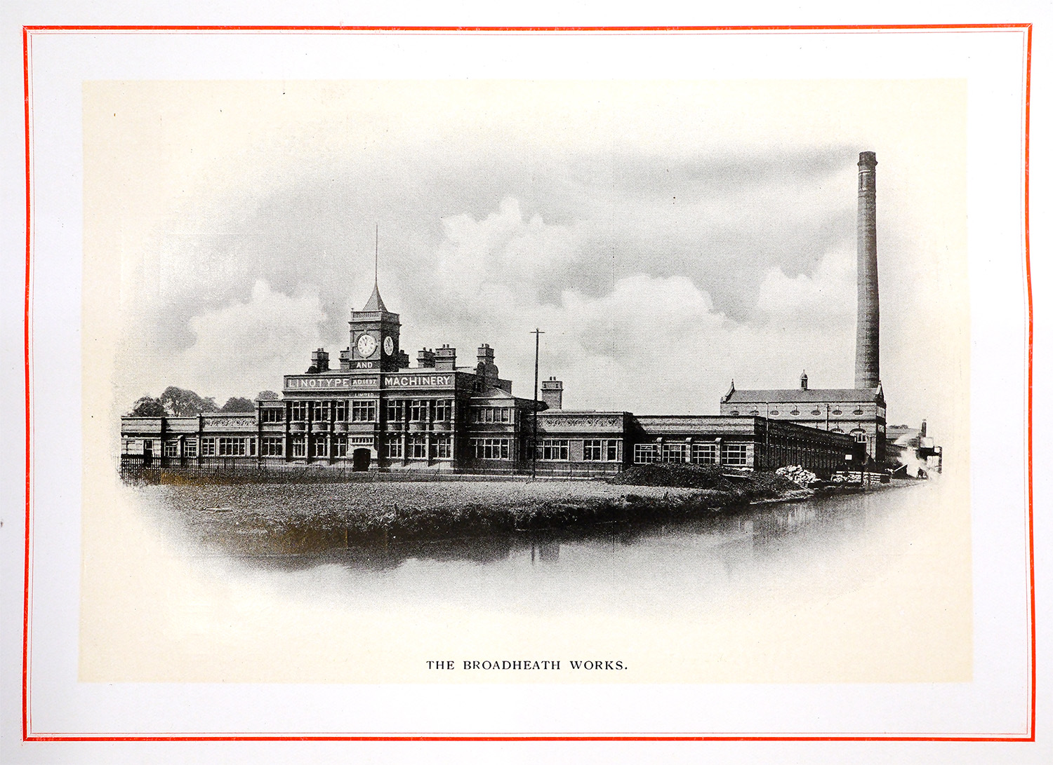 Another angle of the Broadheath Works and the Bridgewater Canal