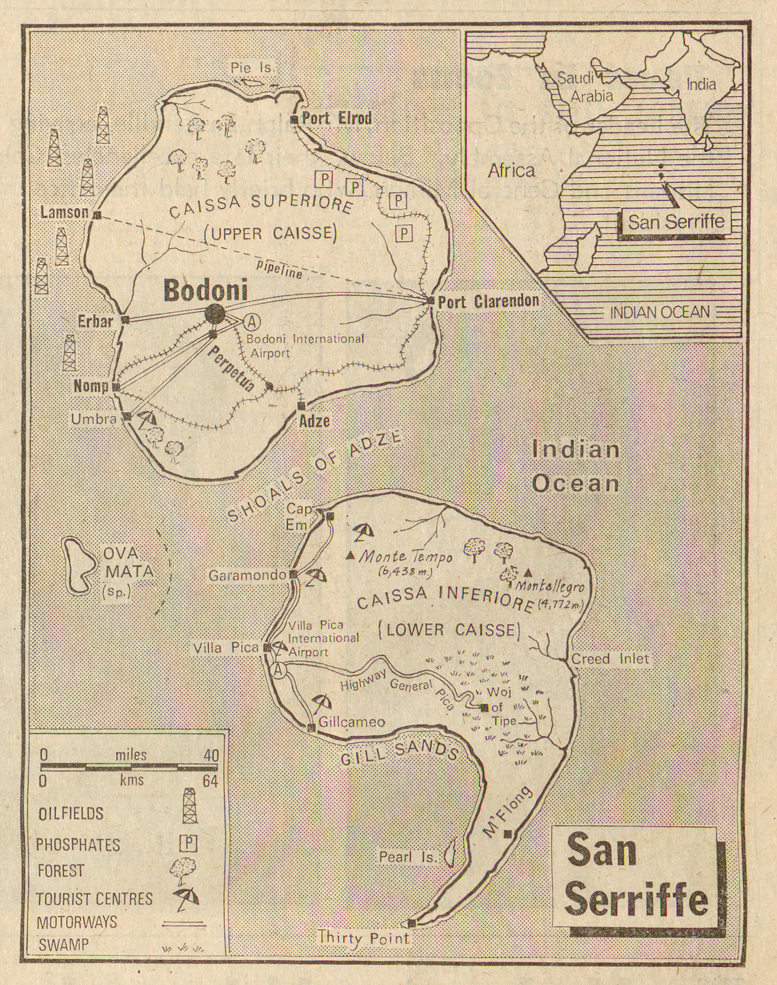 The Map of San Serriffe