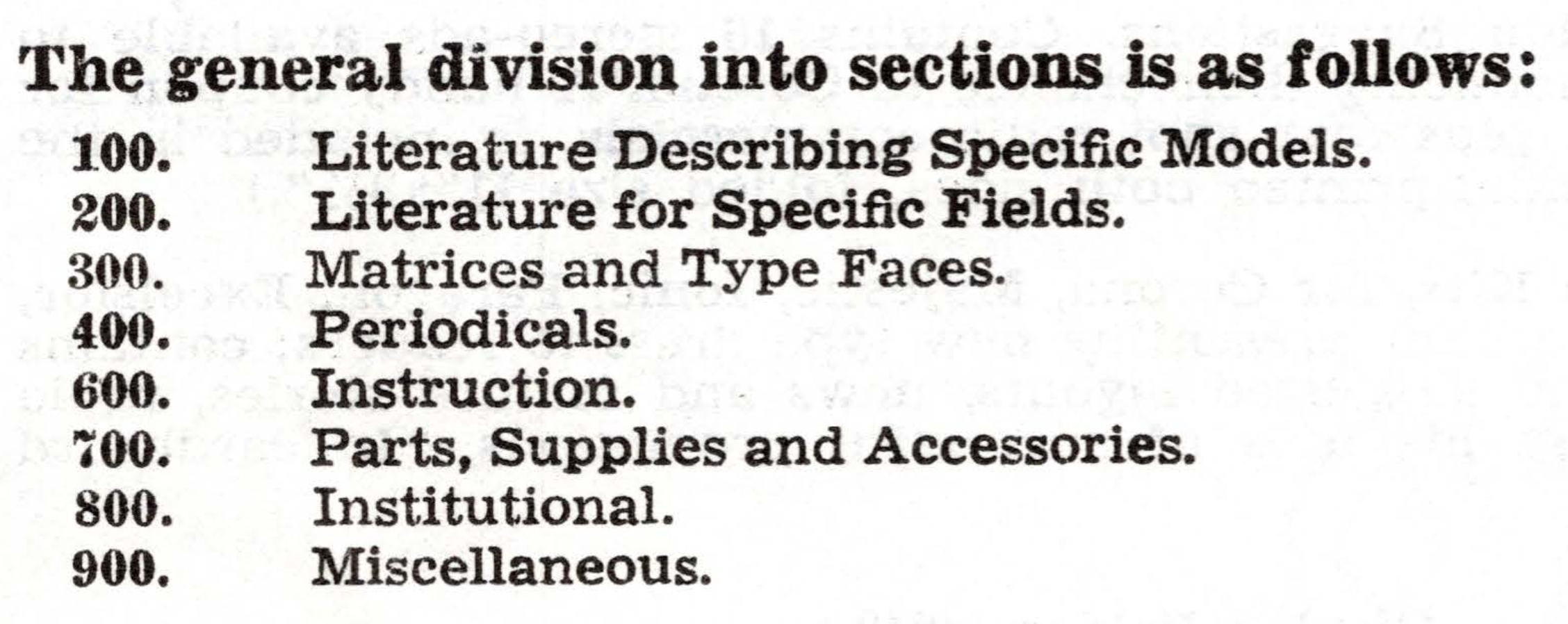 The details of the code in Linotype’s own confidential booklet