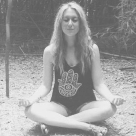 Let It Out | image of Heather Waxman in meditation
