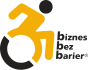 Logo Fundacji Biznes Bez Barier, której celem jest wyrównanie zawodowych szans osób niepełnosprawnych. Bama Logistics bierze udział w tym projekcie.