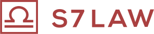 Logo Firmy S7LAW, która świadczy usługi prawne online dla firm i instytucji, uczestnik projektu Biznes Bez Barier, którego partnerem jest Bama Logistics