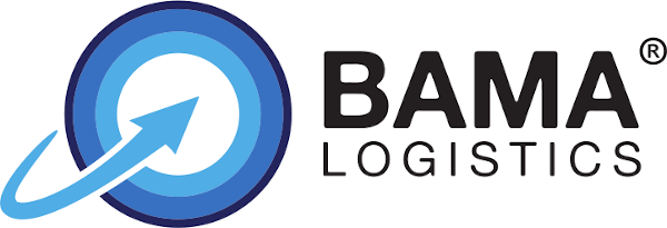 Logo Firmy Bama Logistics, zawierające znak graficzny oraz nazwę pisaną