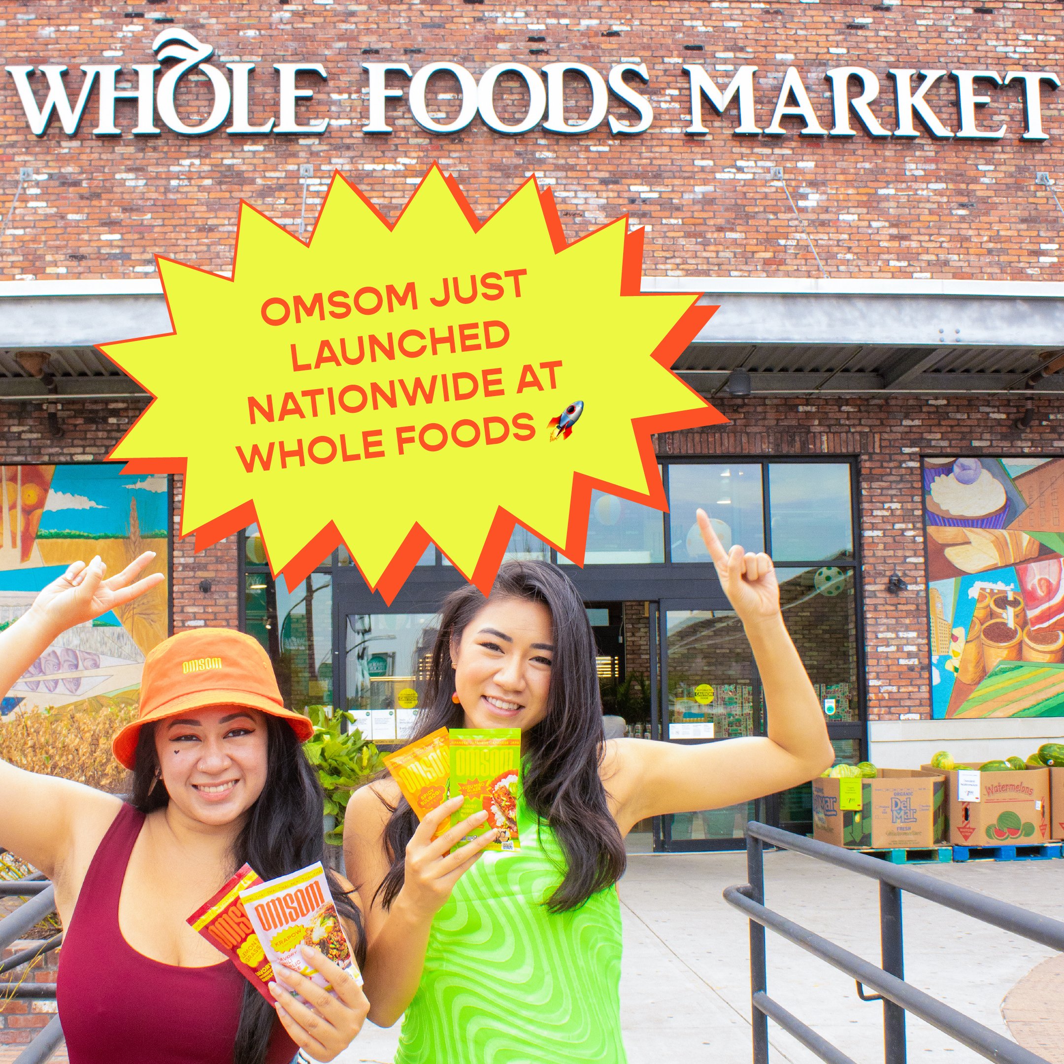 Omsom launch at Whole Foods