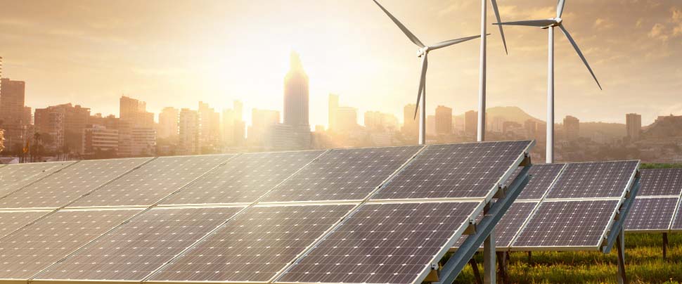 970x404 Solar panels and wind generators