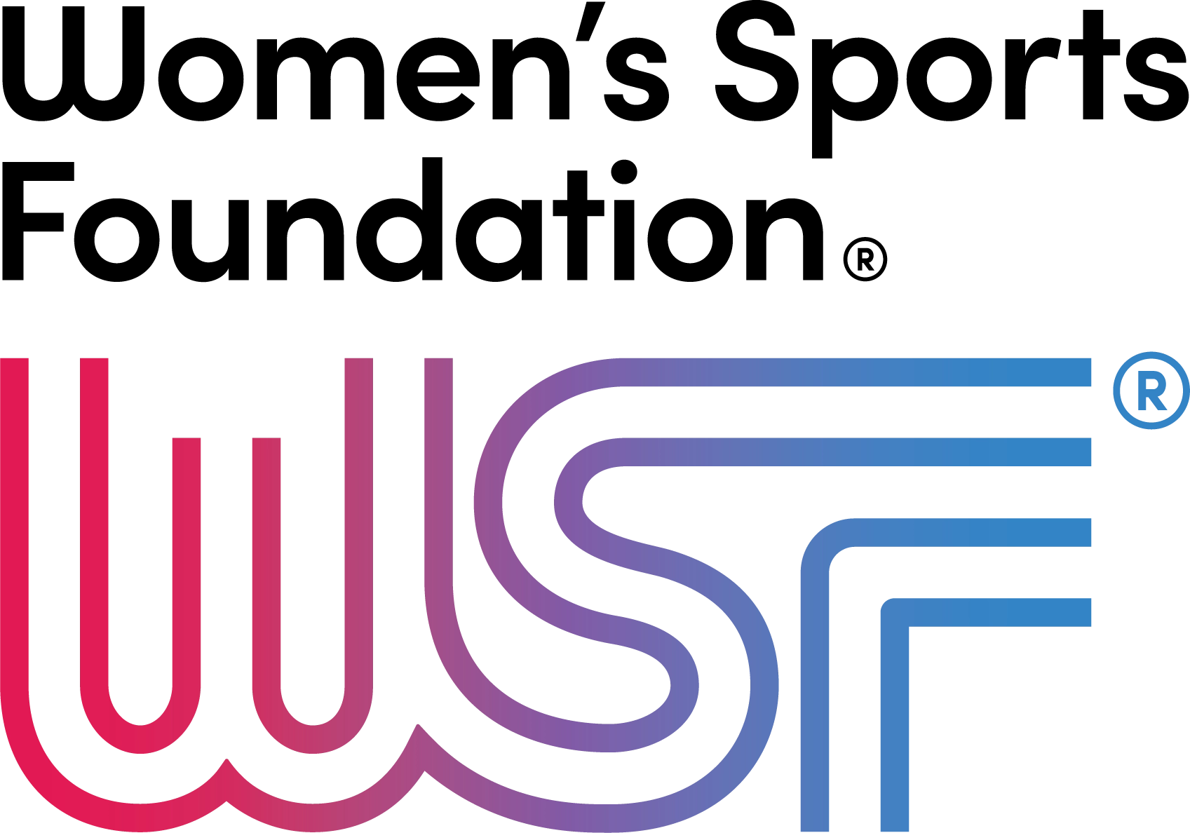 WSF50 full logo lock up - horizontal black font