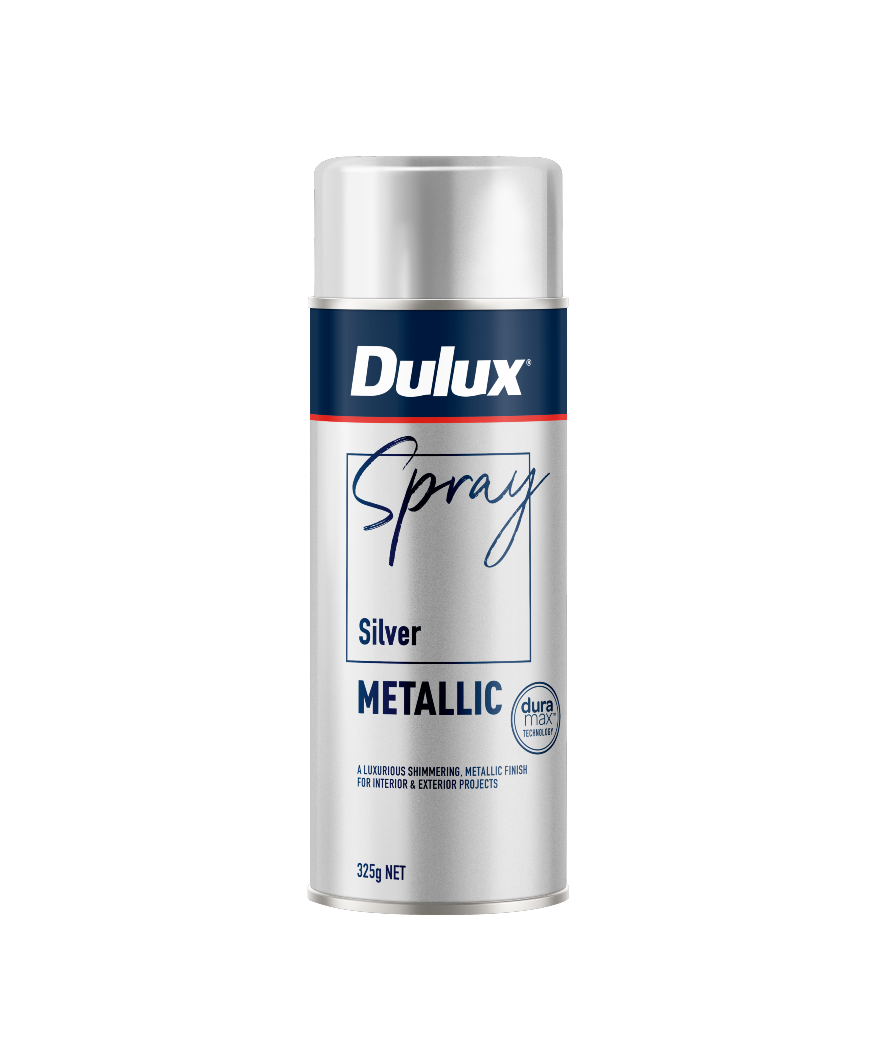 Dulux Spray Metallic Silver Effects 325g