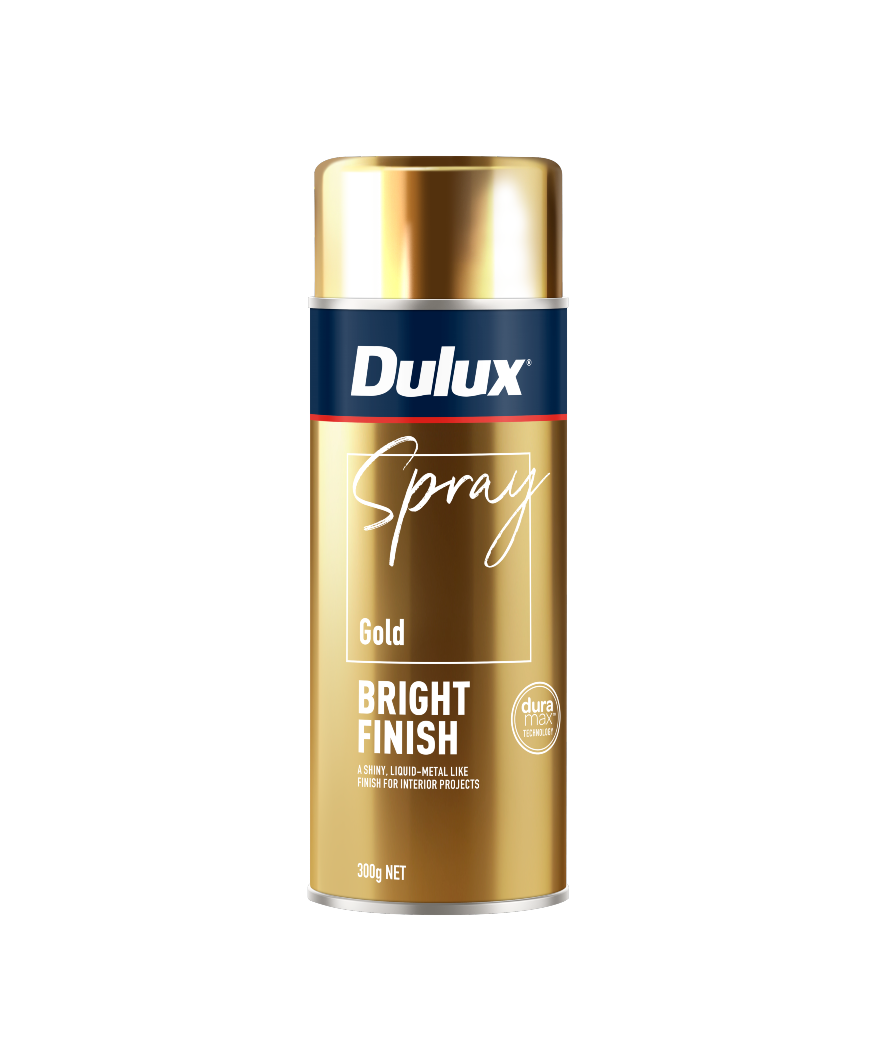 Dulux Spray Bright Finish Gold Effects 300g