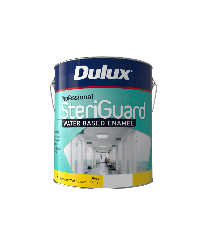 Dulux Professional SteriGuard Water Based Enamel Gloss 10L 56R