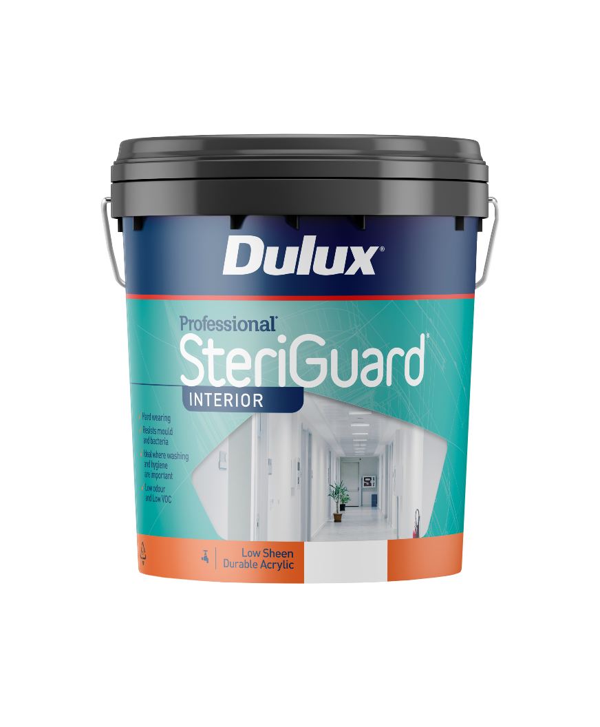 Dulux Professional Steriguard Low Sheen Durable Acrylic 15L