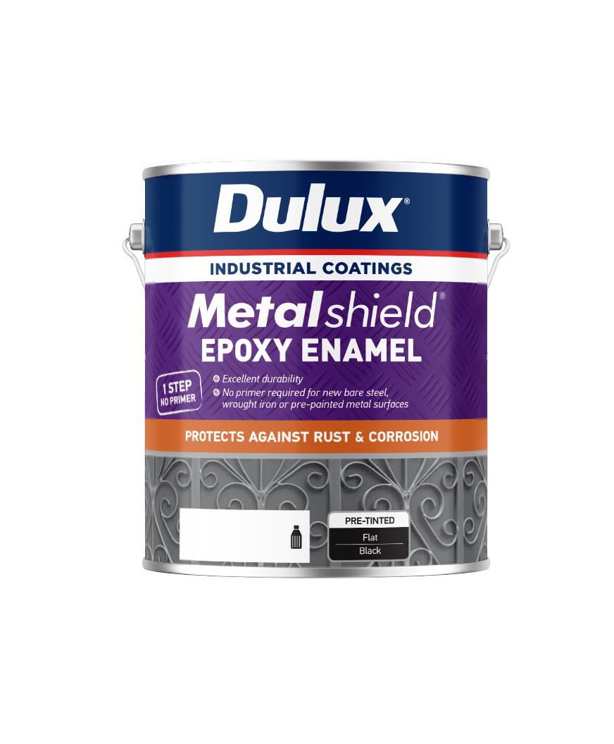 Dulux Metalshield Epoxy Enamel Flat