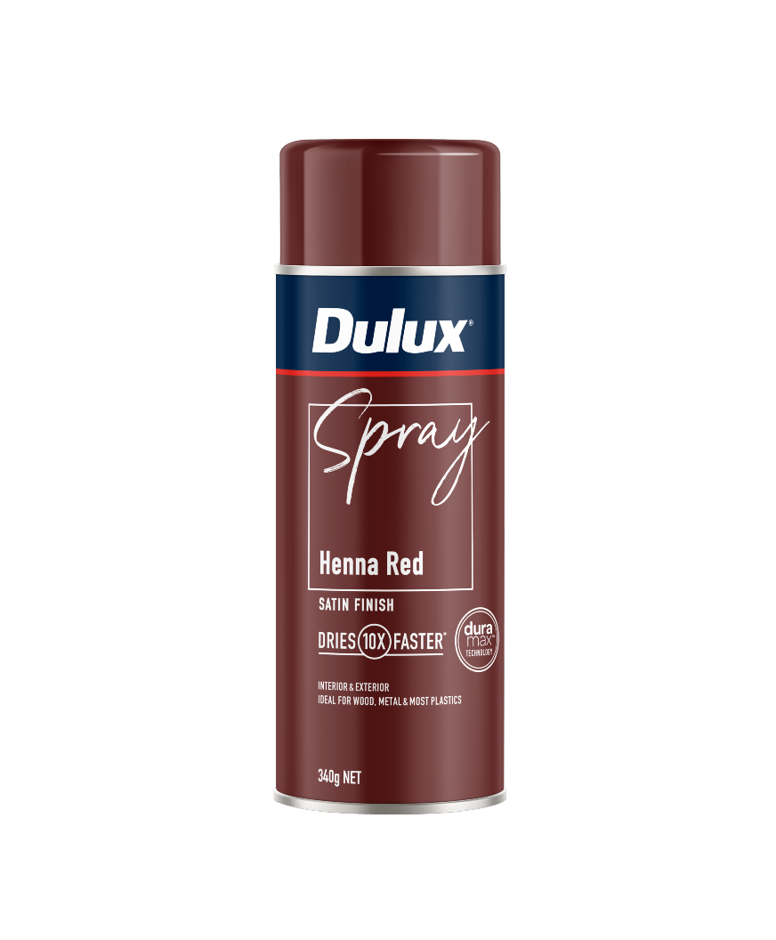 Dulux Spray Henna Red Satin
