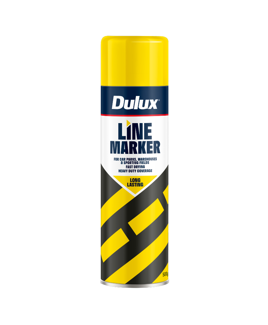 Dulux Spray Yellow Line Marker 500g