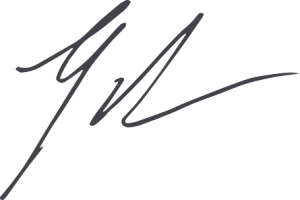 Signature of Gordon Ritter