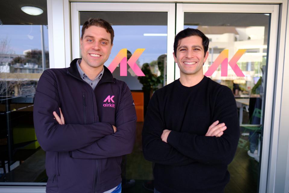 Co-founders Adam Evans, CTO, and Stephen Ehikian, CEO.