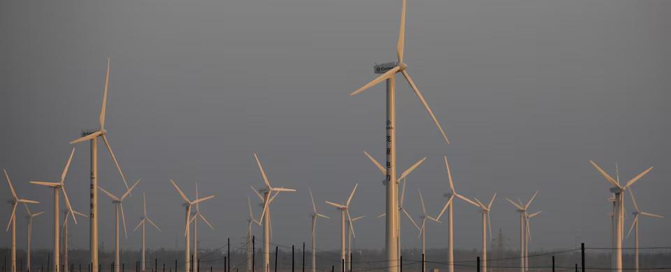 Trung Quốc mở rộng sự dẫn đầu trong năng lượng gió với kỷ lục thế hệ mới